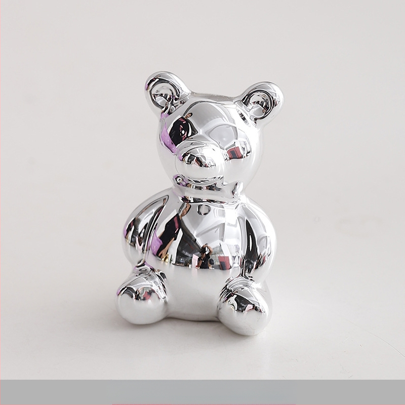 Ins Kaunistused Piiriülene Keraamiline Loominguline Elevandi Mini Jänese Sõrmus Kaelakee Ehete Riiul Loomaakna Väikesed Kaunistused