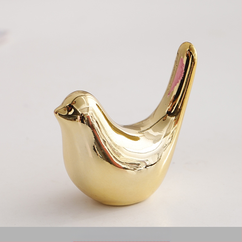 Ins Kaunistused Piiriülene Keraamiline Loominguline Elevandi Mini Jänese Sõrmus Kaelakee Ehete Riiul Loomaakna Väikesed Kaunistused