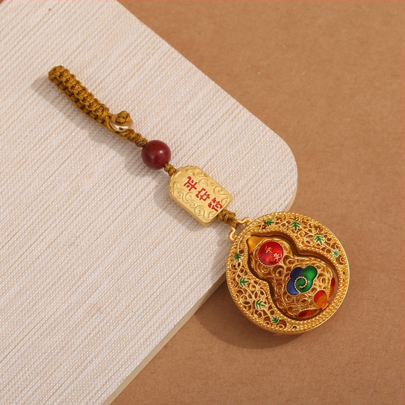 Szerencsés kulcstartó medál National Tide fejlett mobiltelefon-függő kulcstartó függő díszek ősi táska medál kreatív ajándék férfiaknak és nőknek