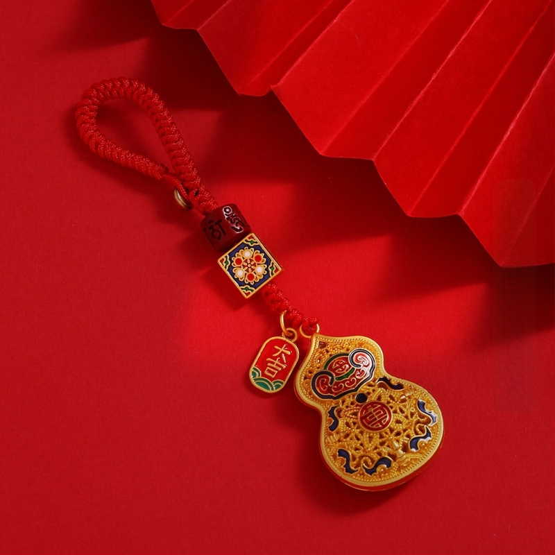 Szerencsés kulcstartó medál National Tide fejlett mobiltelefon-függő kulcstartó függő díszek ősi táska medál kreatív ajándék férfiaknak és nőknek