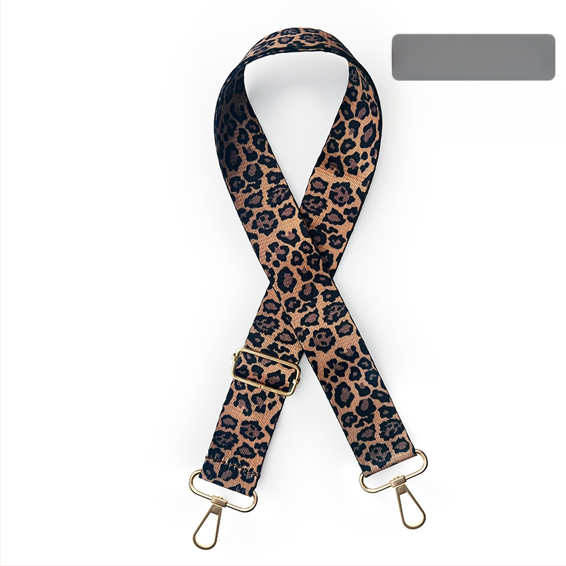 Rankinė per petį su itin plačiais aksesuarais, spalvinga rankinė, storas dirželis, ilgas pakaitinis dirželis, reguliuojamas universalus krepšys per petį