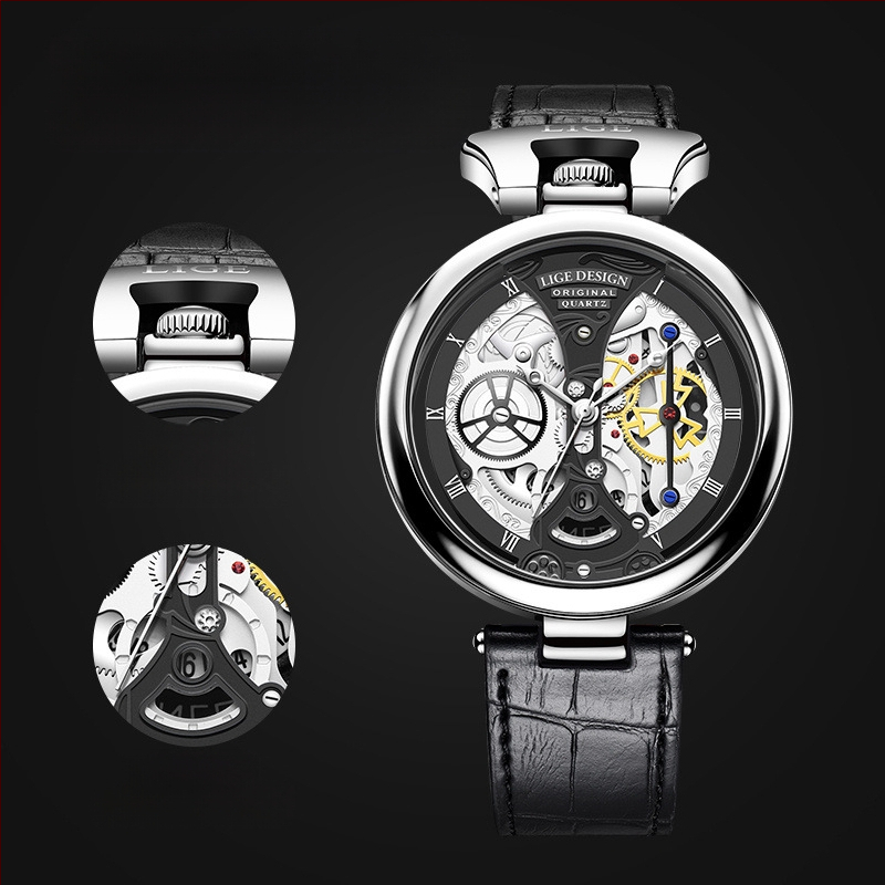 Külkereskedelem népszerű nagy számlapos férfi karóra divatos divatos niche vízálló kvarcóra egyrészes szállítás nagykereskedelem