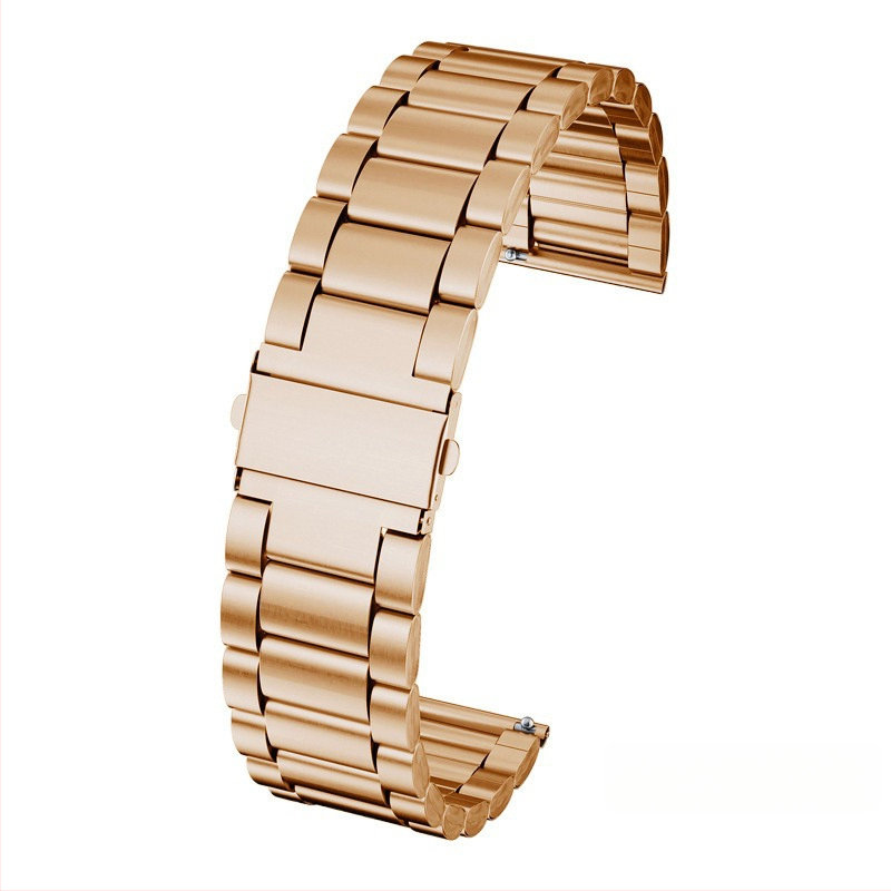 Apple iWatch órához, három gyöngyös, tömör okosóra szíjjal, S10, Huawei GT5, Samsung acélszíjjal