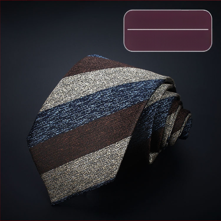 Férfi határokon átnyúló, üzleti, professzionális nyakkendő, kockás, többszínű, nyílmintás, pamut, 7 cm-es kézi nyakkendő