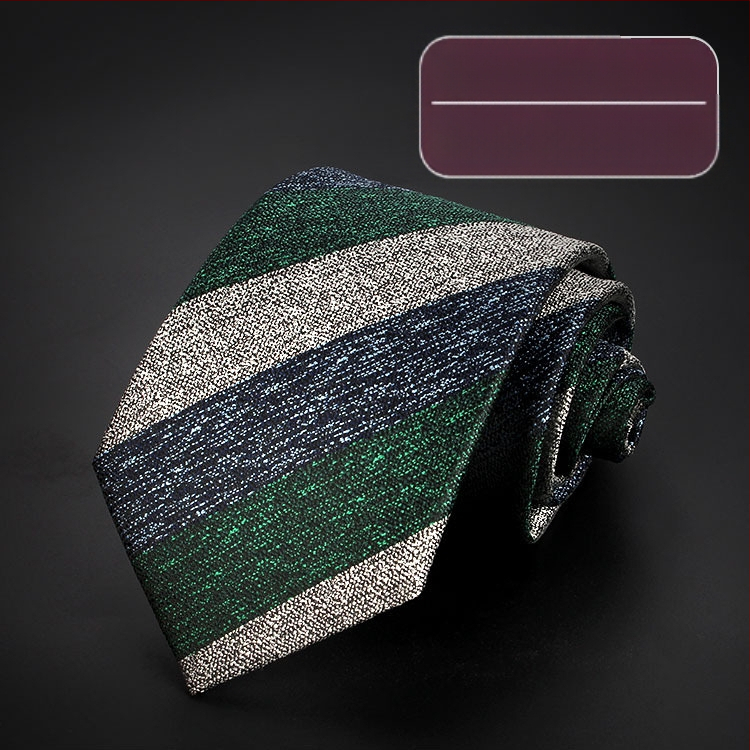 Férfi határokon átnyúló, üzleti, professzionális nyakkendő, kockás, többszínű, nyílmintás, pamut, 7 cm-es kézi nyakkendő