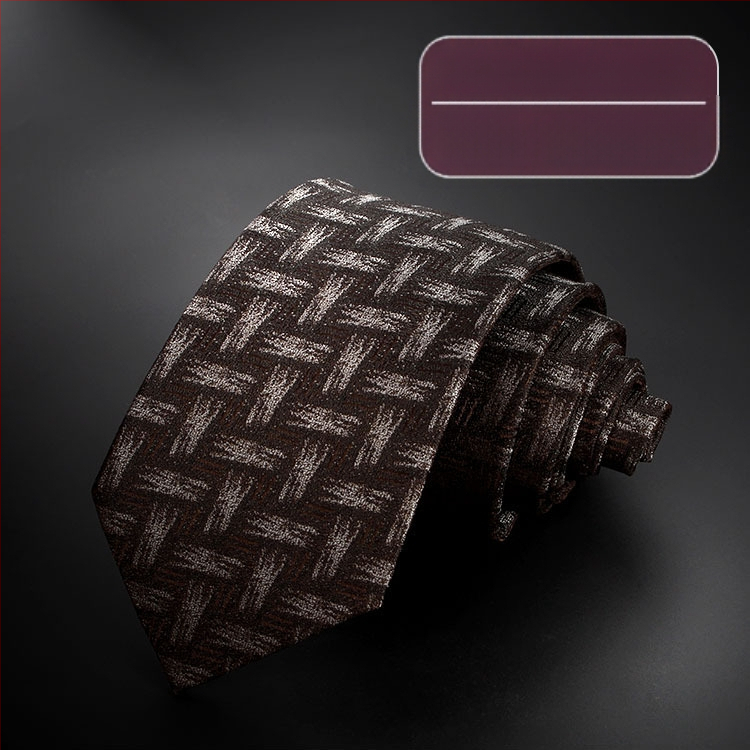 Férfi határokon átnyúló, üzleti, professzionális nyakkendő, kockás, többszínű, nyílmintás, pamut, 7 cm-es kézi nyakkendő