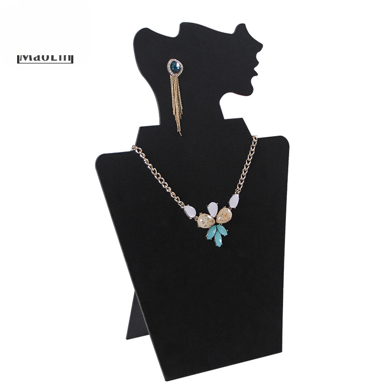 Šoninė flanelė papuošalų demonstracinė lentynėlė, karoliai, auskarai, demonstracinė lenta, papuošalų pakabukų lentynėlė, papuošalų demonstracinės lentynėlės rekvizitai