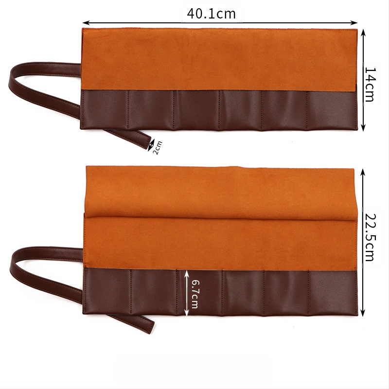 Retro stiliaus daugiafunkcis odinis laikrodžių krepšys, kūrybingas sulankstomas didelės talpos odinis laikrodžių dėžutės formos krepšys, pritaikytas laikrodžių krepšiui