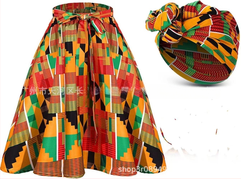 Amazon afrikai hagyományos ruha női szoknya bohém ruházat