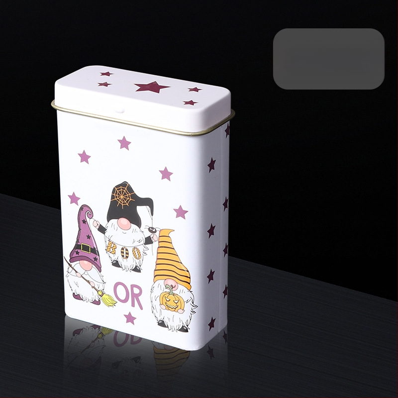 Nauja 20 vnt. pakuotė su atlenkiamu metaliniu integruotu cigarečių dėklu, kūrybinga, daugiafunkcinė, vandeniui ir drėgmei atspari vyriška skardinė dėžutė, tiesiogiai parduodama