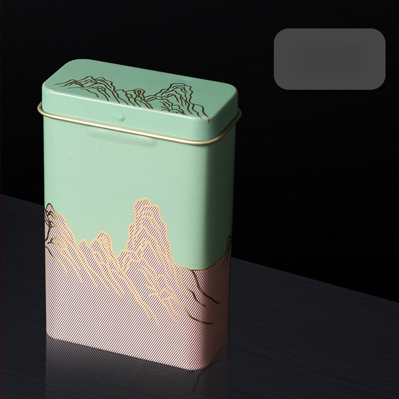 Nauja 20 vnt. pakuotė su atlenkiamu metaliniu integruotu cigarečių dėklu, kūrybinga, daugiafunkcinė, vandeniui ir drėgmei atspari vyriška skardinė dėžutė, tiesiogiai parduodama