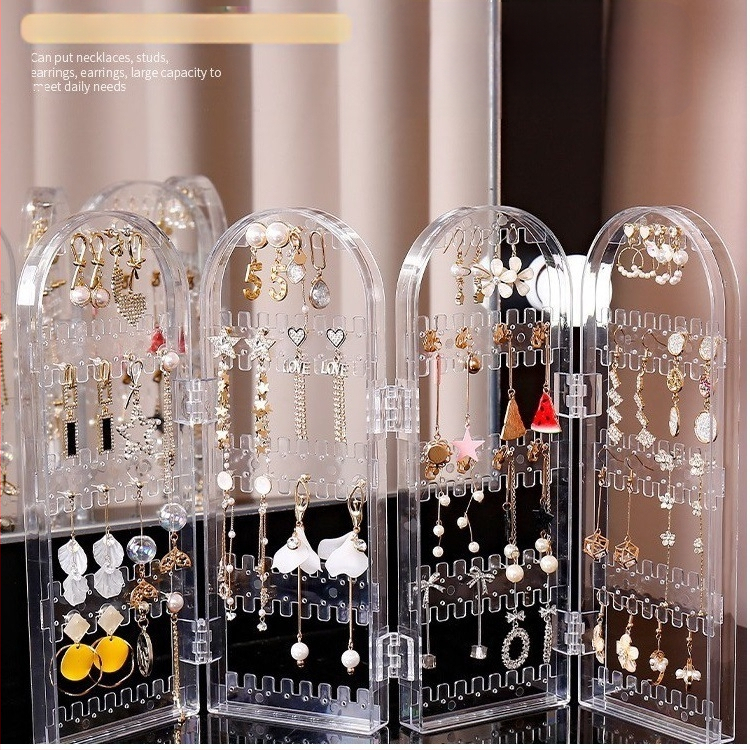 Papuošalų laikymo lentynėlė, auskarų laikiklis, auskarai, pakabukas, papuošalų parduotuvė, papuošalų laikymo dėžutė, auskarų laikiklis, karolių demonstracinė lentynėlė