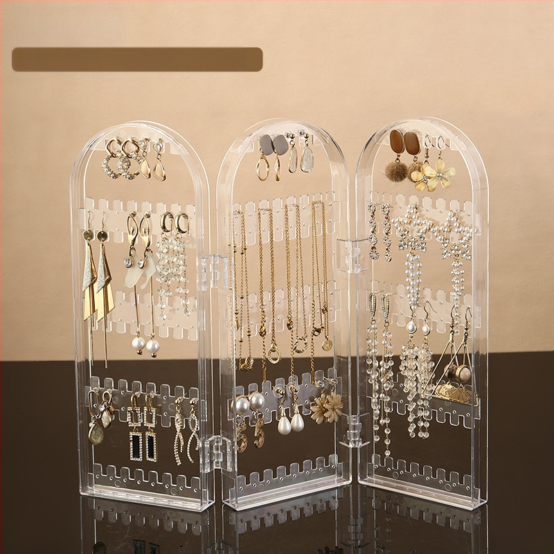 Papuošalų laikymo lentynėlė, auskarų laikiklis, auskarai, pakabukas, papuošalų parduotuvė, papuošalų laikymo dėžutė, auskarų laikiklis, karolių demonstracinė lentynėlė