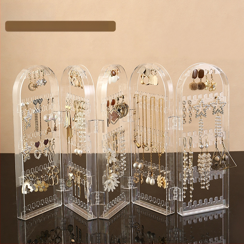 Papuošalų laikymo lentynėlė, auskarų laikiklis, auskarai, pakabukas, papuošalų parduotuvė, papuošalų laikymo dėžutė, auskarų laikiklis, karolių demonstracinė lentynėlė