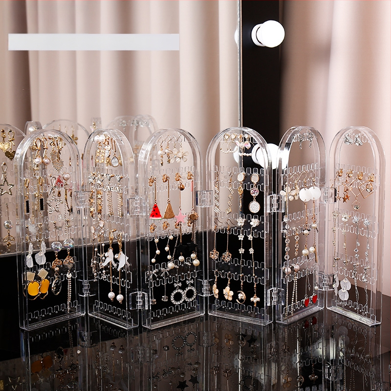 Papuošalų laikymo lentynėlė, auskarų laikiklis, auskarai, pakabukas, papuošalų parduotuvė, papuošalų laikymo dėžutė, auskarų laikiklis, karolių demonstracinė lentynėlė