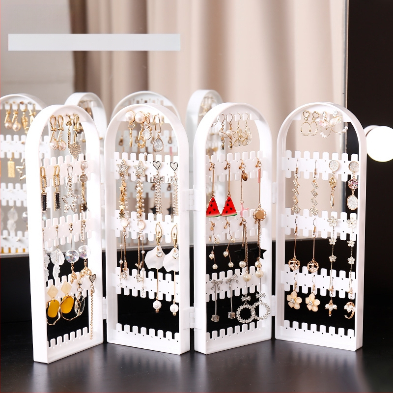 Papuošalų laikymo lentynėlė, auskarų laikiklis, auskarai, pakabukas, papuošalų parduotuvė, papuošalų laikymo dėžutė, auskarų laikiklis, karolių demonstracinė lentynėlė