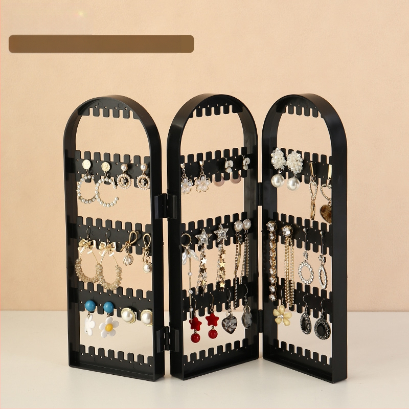 Papuošalų laikymo lentynėlė, auskarų laikiklis, auskarai, pakabukas, papuošalų parduotuvė, papuošalų laikymo dėžutė, auskarų laikiklis, karolių demonstracinė lentynėlė
