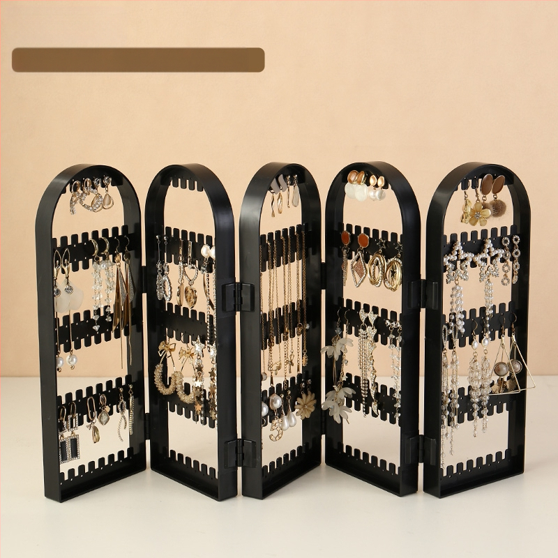 Papuošalų laikymo lentynėlė, auskarų laikiklis, auskarai, pakabukas, papuošalų parduotuvė, papuošalų laikymo dėžutė, auskarų laikiklis, karolių demonstracinė lentynėlė