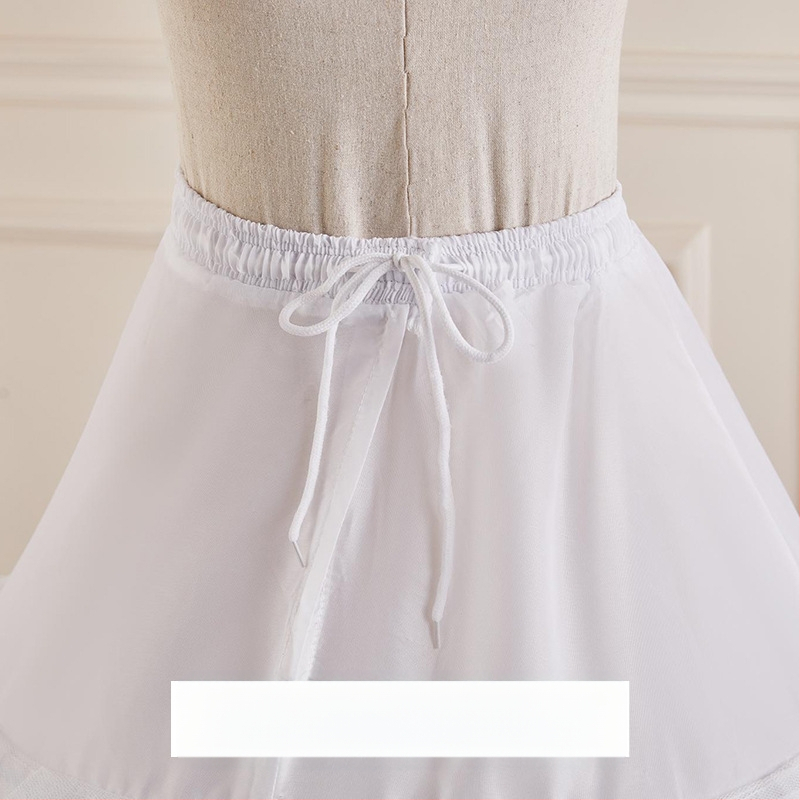 Kāzu kleitas svārki visu veidu glīta vidukļa palielināšana Super baldahīns ar kaulu oderi Lolita ziedu kāzu apakšsvārki vairumtirdzniecībā