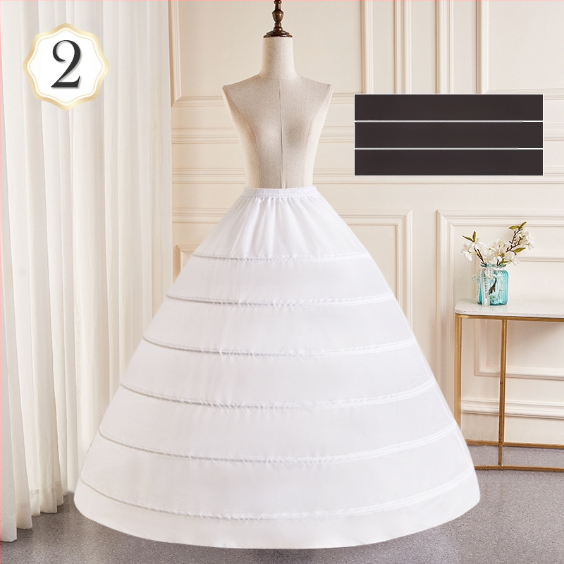 Kāzu kleitas svārki visu veidu glīta vidukļa palielināšana Super baldahīns ar kaulu oderi Lolita ziedu kāzu apakšsvārki vairumtirdzniecībā