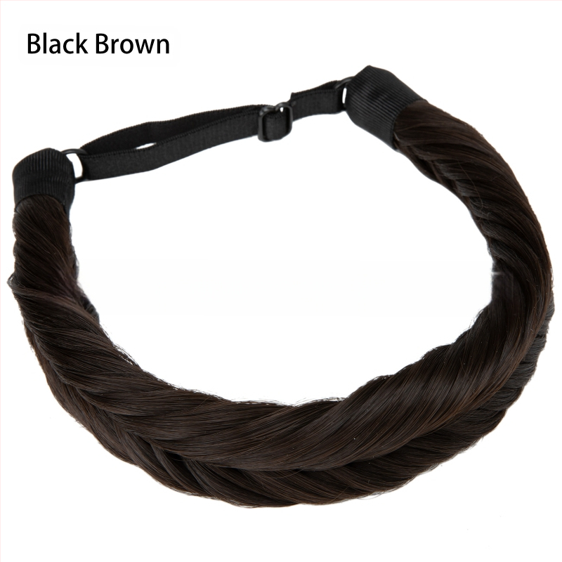 Euroopa ja Ameerika piiriülesed kõrge temperatuuriga siidist parukad naistele käsitsi kootud peakatted naturaalsetest juustest palmikutega kalaluu palmikutega palmikud