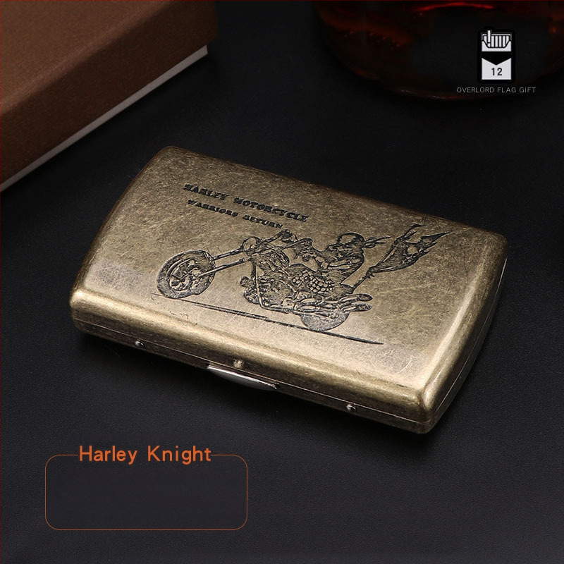 Nagy értékű női cigarettadoboz, ultravékony, dombornyomott, dupla nyitott fémdoboz, Constantine cigarettadoboz, turisztikai ajándéktárgyak