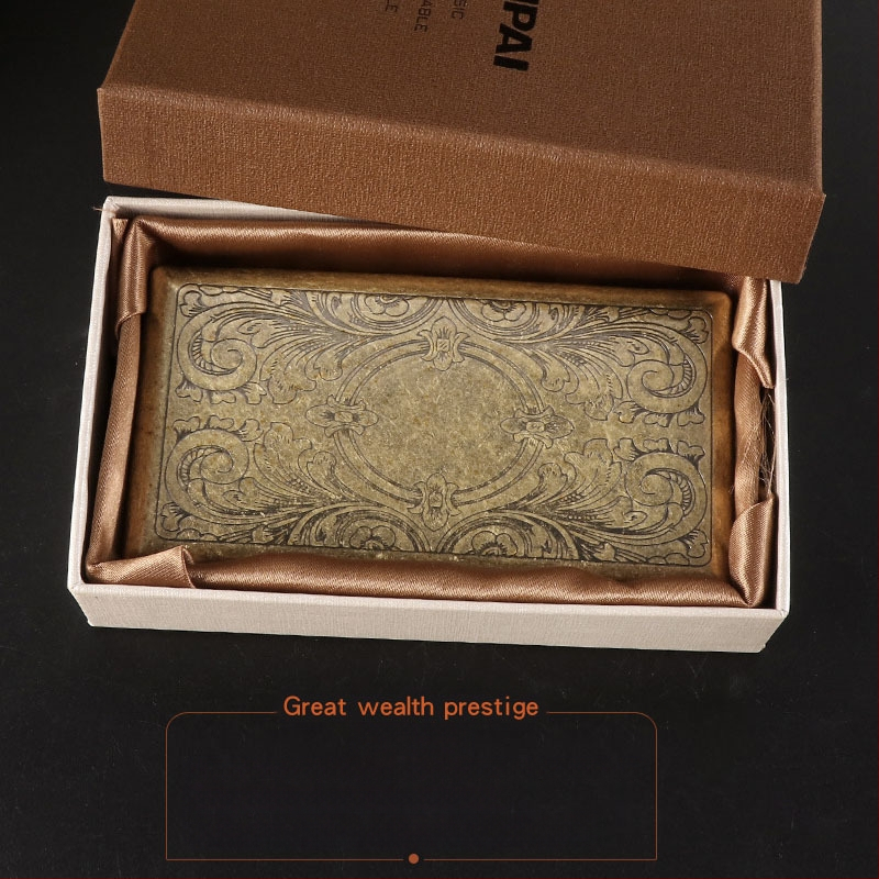 Nagy értékű női cigarettadoboz, ultravékony, dombornyomott, dupla nyitott fémdoboz, Constantine cigarettadoboz, turisztikai ajándéktárgyak