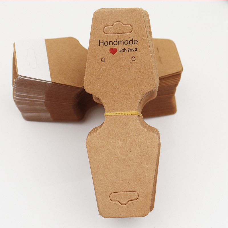 Papuošalų kortelė, perlenkta per pusę su lipnia kortele, lipni „Liftas Love“ rankų darbo papuošalų demonstravimo kortelė, skirta tarpvalstybiniam sprogimui, yra sandėlyje.