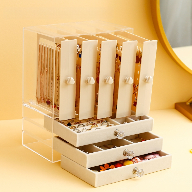 Ékszerdoboz, csúcskategóriás, gyönyörű 2023-as új antioxidáns fülbevalók, nyakláncok, fülbevalók, ékszerek, ékszertároló doboz