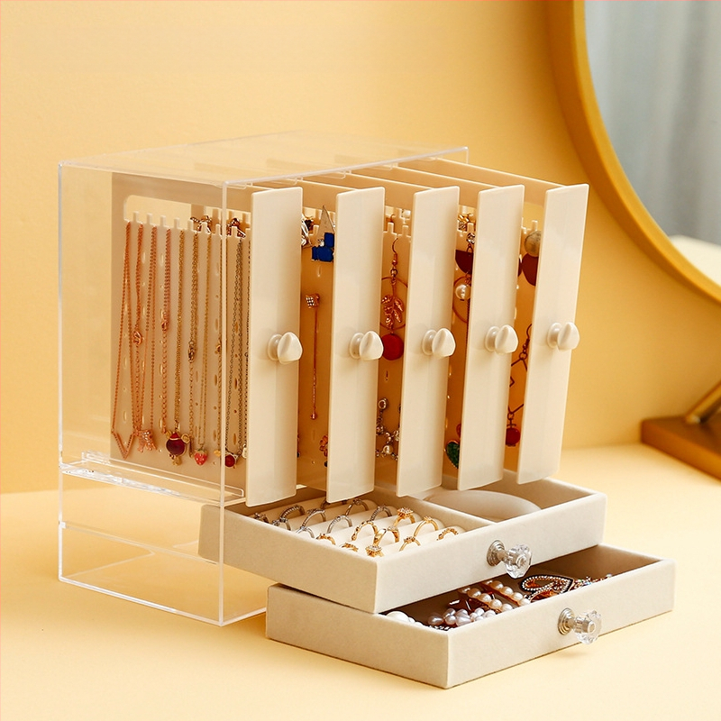Ékszerdoboz, csúcskategóriás, gyönyörű 2023-as új antioxidáns fülbevalók, nyakláncok, fülbevalók, ékszerek, ékszertároló doboz