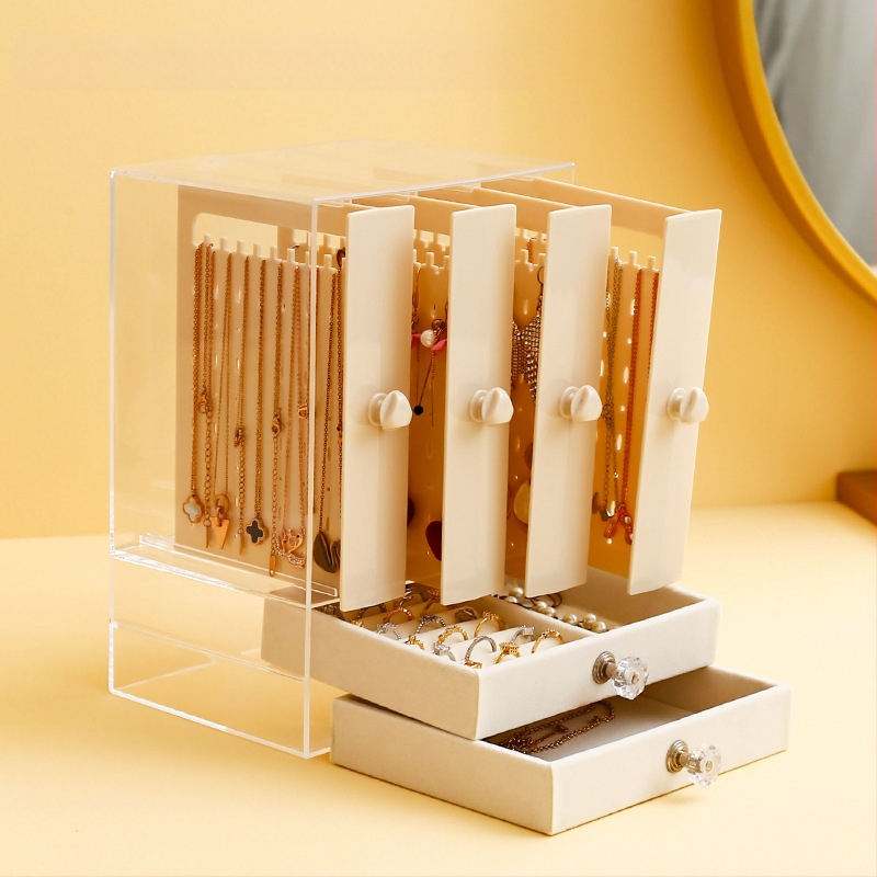 Ékszerdoboz, csúcskategóriás, gyönyörű 2023-as új antioxidáns fülbevalók, nyakláncok, fülbevalók, ékszerek, ékszertároló doboz