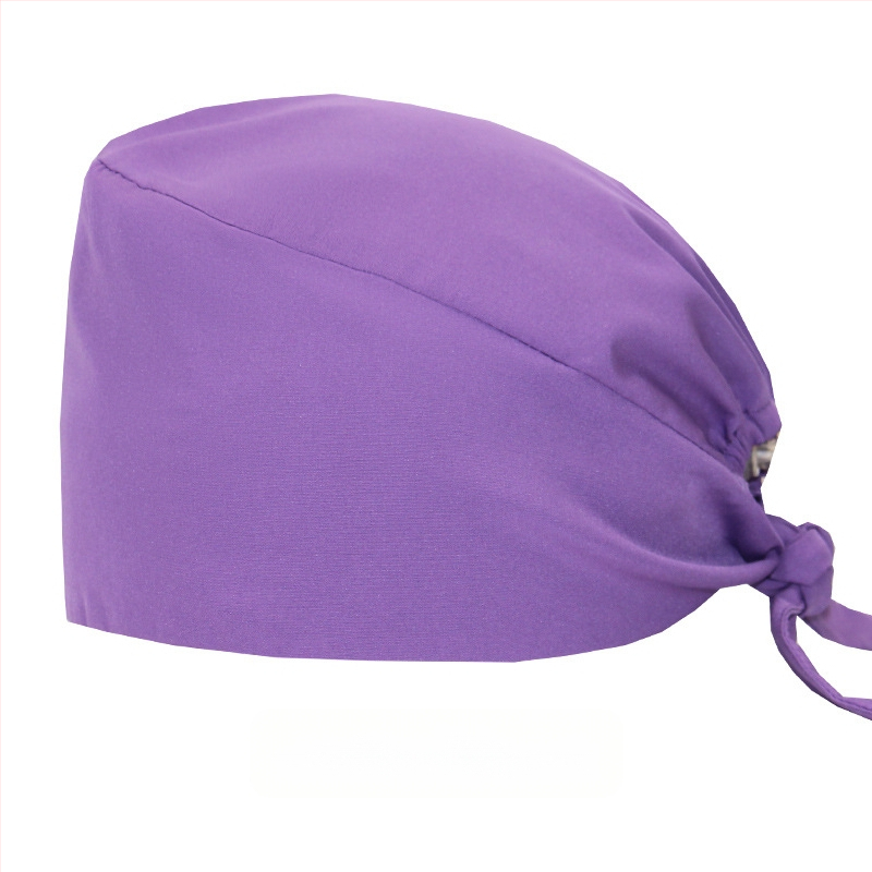 Tehase otsetarne ühevärviline elastne kiiresti kuivav meditsiiniline kirurgiamüts arstiõe müts sünnituskeemiaravi toidutehase baotou müts