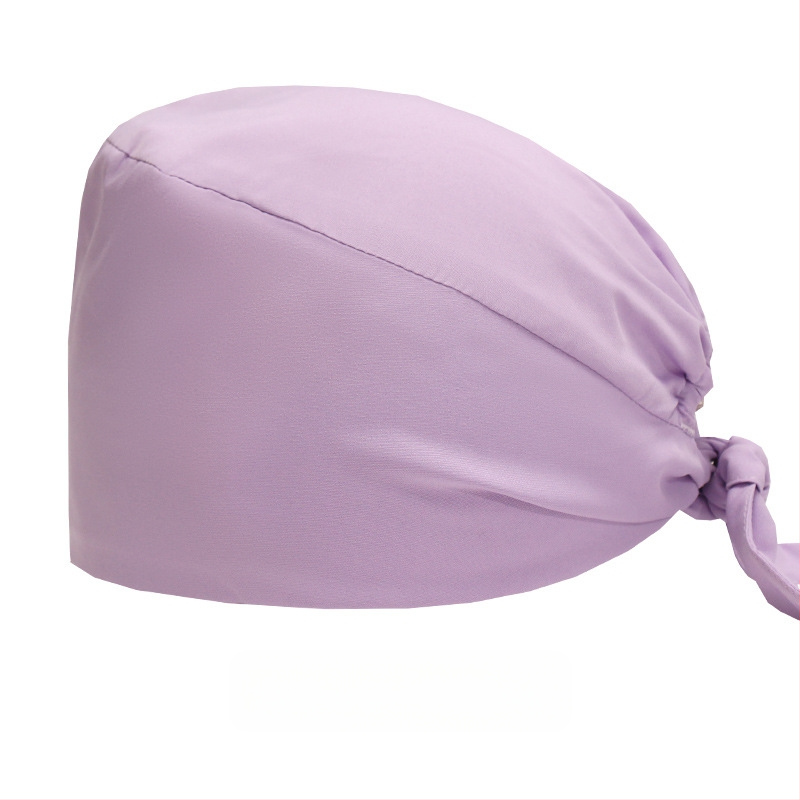 Tehase otsetarne ühevärviline elastne kiiresti kuivav meditsiiniline kirurgiamüts arstiõe müts sünnituskeemiaravi toidutehase baotou müts