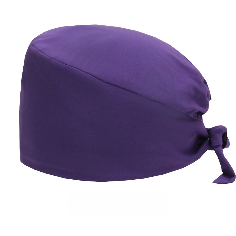 Tehase otsetarne ühevärviline elastne kiiresti kuivav meditsiiniline kirurgiamüts arstiõe müts sünnituskeemiaravi toidutehase baotou müts