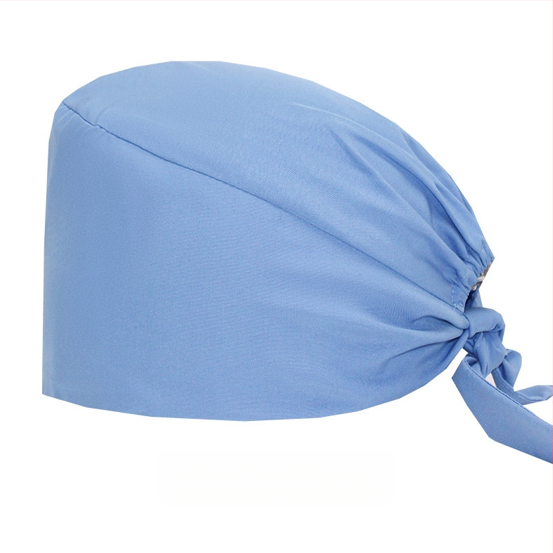 Tehase otsetarne ühevärviline elastne kiiresti kuivav meditsiiniline kirurgiamüts arstiõe müts sünnituskeemiaravi toidutehase baotou müts