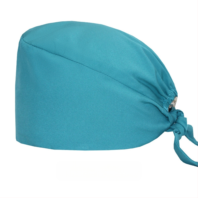 Tehase otsetarne ühevärviline elastne kiiresti kuivav meditsiiniline kirurgiamüts arstiõe müts sünnituskeemiaravi toidutehase baotou müts