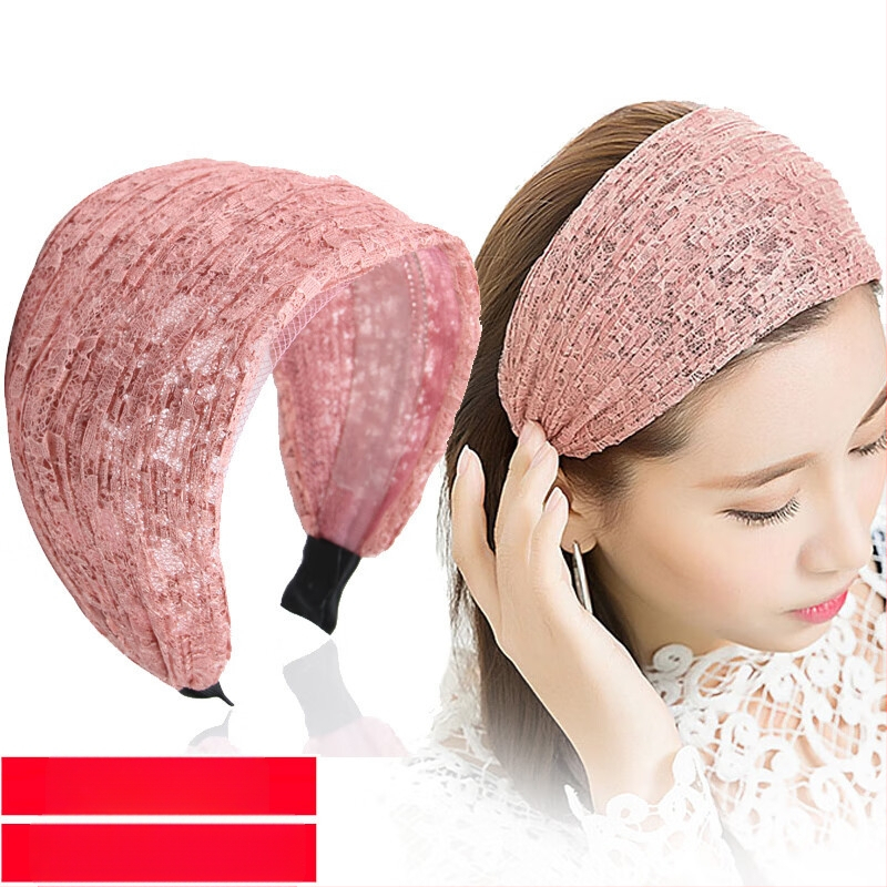 Jinglin Dél-Korea fehér hajat takaró női fejpánt, csúszásgátló, széles karimájú, nyomásos hajtűs, szuper széles fejpánt, internetes hírességeknek való hajpánt