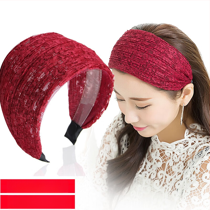 Jinglin Dél-Korea fehér hajat takaró női fejpánt, csúszásgátló, széles karimájú, nyomásos hajtűs, szuper széles fejpánt, internetes hírességeknek való hajpánt