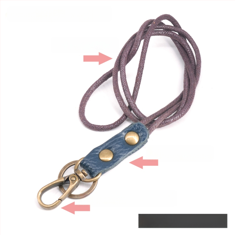 Mažas apvalus dramblio galvos sluoksnio karvės odos raktų pakabukas ant riešo, pakabinamas raktas ant automobilio raktų pakabuko, kaklo virvė