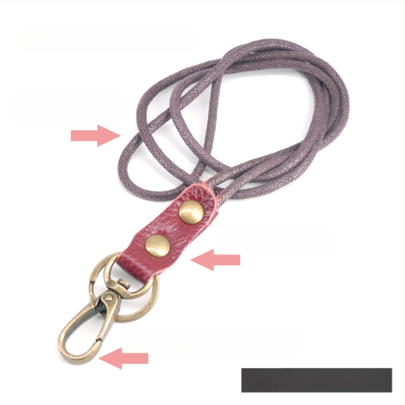 Mažas apvalus dramblio galvos sluoksnio karvės odos raktų pakabukas ant riešo, pakabinamas raktas ant automobilio raktų pakabuko, kaklo virvė