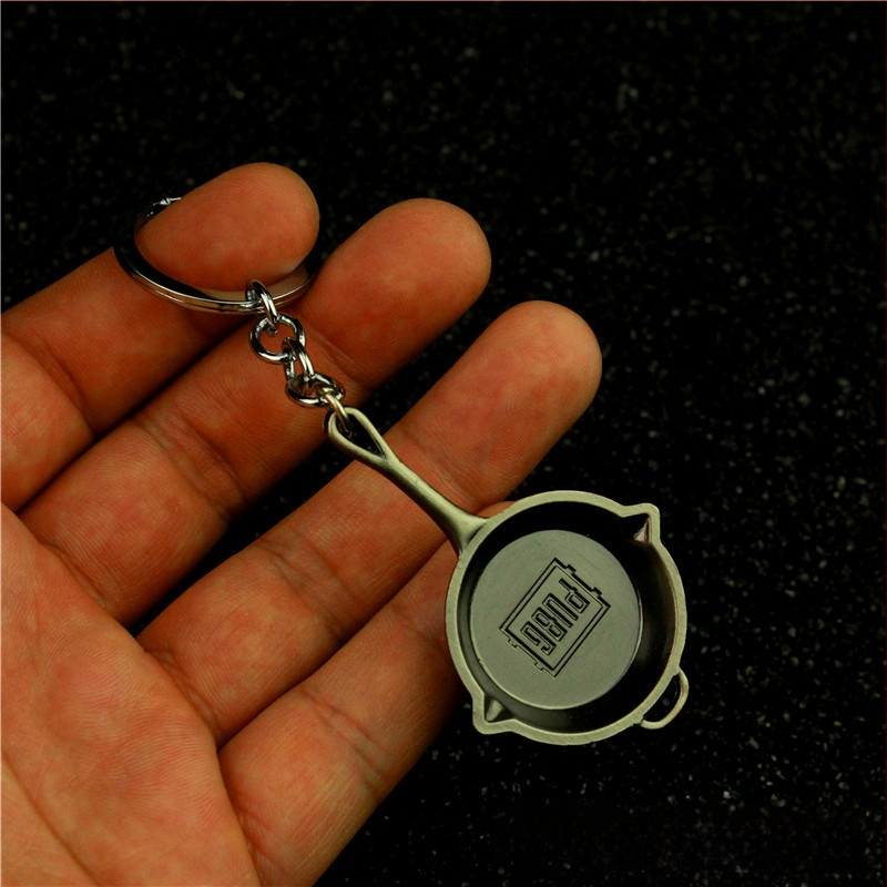 Jedi Escape AWM 98k M24 SKS Serpenyő M416 AKM Ötvözet Kulcstartó Modell