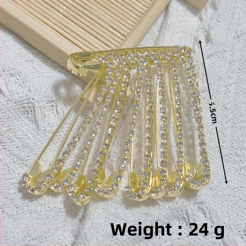 Határokon átnyúló e-kereskedelem, legkelendőbb butik gyémánt bross, U alakú strassz kitűző, ruházati kiegészítők, fix kitűző, fényvédő csat