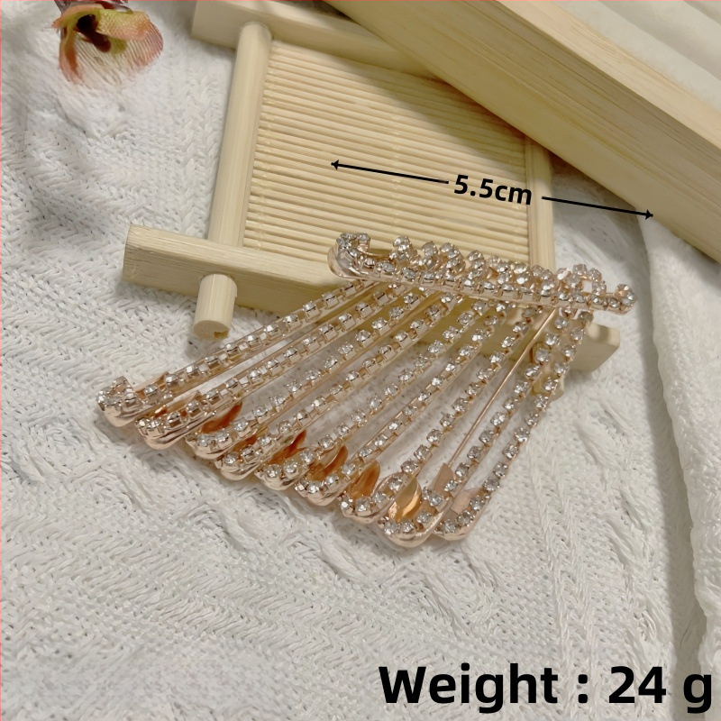 Határokon átnyúló e-kereskedelem, legkelendőbb butik gyémánt bross, U alakú strassz kitűző, ruházati kiegészítők, fix kitűző, fényvédő csat