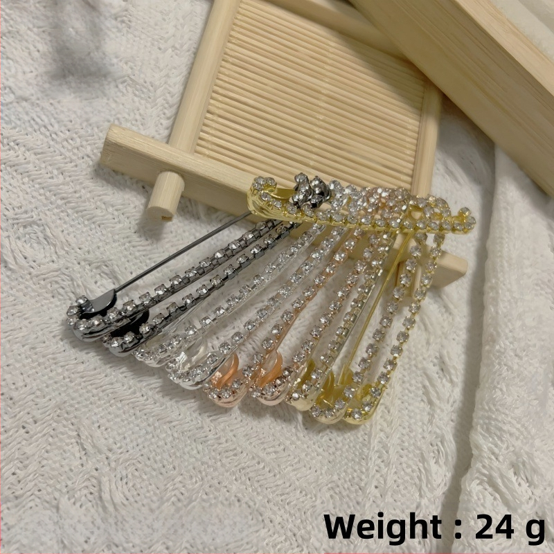 Határokon átnyúló e-kereskedelem, legkelendőbb butik gyémánt bross, U alakú strassz kitűző, ruházati kiegészítők, fix kitűző, fényvédő csat