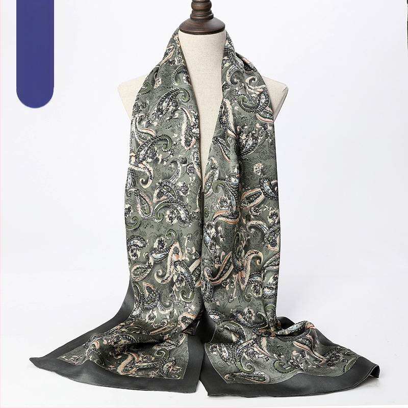 Hangdžou vyriškas gryno šilkmedžio šilko ilgas šalikas, šaliko, šaliko fabrikas, didmeninė prekyba šilko šaliku, profesionalus dvigubas sluoksnis
