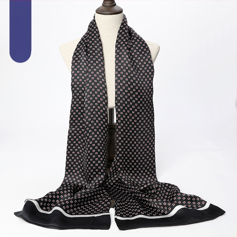 Hangdžou vyriškas gryno šilkmedžio šilko ilgas šalikas, šaliko, šaliko fabrikas, didmeninė prekyba šilko šaliku, profesionalus dvigubas sluoksnis