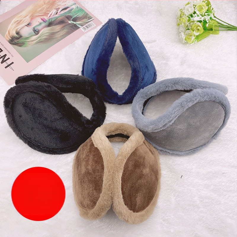 Muški baršunasti zadebljani topli štitnici za uši, zimski biciklistički štitnici za uši protiv smrzavanja, štitnici za uši, štitnici za uši za muškarce i žene