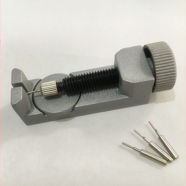 2068 инструмент за премахване на метална каишка, многопинов нож за часовници, сребристо-червен, зелен, инструмент за премахване на секции от каишка за часовник, инструмент за ремонт на часовници