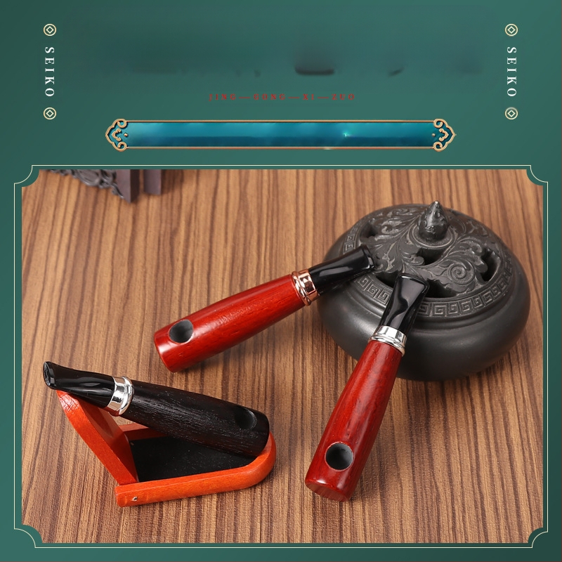 DHL New Creative 9mm suitsulõõri Aoko puidust toru kerge kaasaskantav kaasaskantav täispuidust väike toru