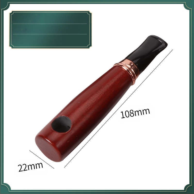 DHL New Creative 9mm suitsulõõri Aoko puidust toru kerge kaasaskantav kaasaskantav täispuidust väike toru